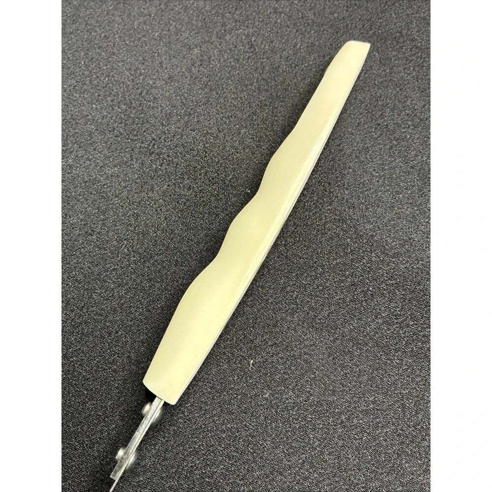 Vintage Peach Floral Icing Spreader Spatula Stainless Steel Household Japan MCM